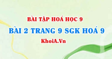 Bài 2 trang 9 SGK Hoá 9: Tính chất Hoá học của Canxi Oxit CaO